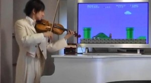 Super Mario įgarsinimas su smuiku