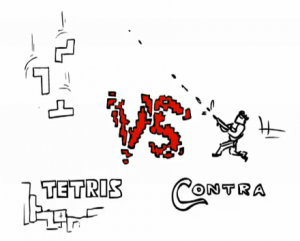 Tetris VS Contra